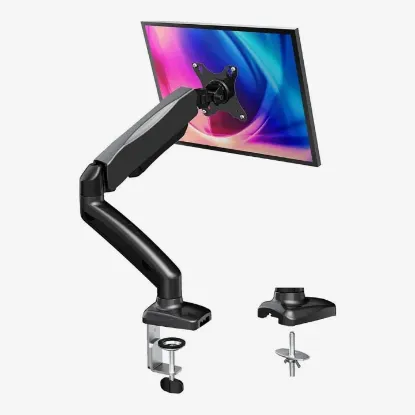 Picture of Single Arm Vesa Mount Monitor Stand With Grommet Mounting Base For 13 To 32 Inch