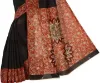 Picture of Printed Manipuri Art Silk Saree (Black)