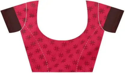 Picture of Floral Print Bollywood Georgette Saree (Pink)