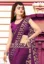 Picture of Printed Banarasi Lycra Blend, Chiffon Saree (Purple)