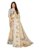 Picture of Womens Elegant Printed Art Silk Saree with Matching Blouse Material - Perfect for Festive and Special Occasions