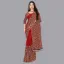 Picture of Printed Daily Wear Georgette Saree (Red)