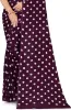 Picture of Printed Daily Wear Georgette Saree (Purple)