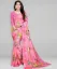 Picture of Printed Daily Wear Crepe Saree (Pink)