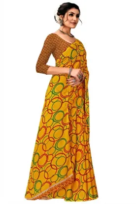 Picture of Printed Bollywood Georgette Saree