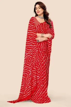 Picture of Printed Daily Wear Georgette Saree