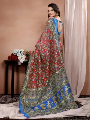 Picture of Printed Mysore Art Silk Saree