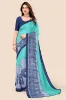 Picture of Printed Daily Wear Georgette Saree (Multicolor)