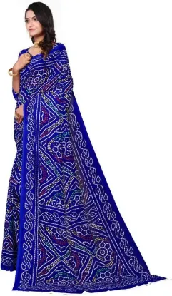 Picture of Floral Print Daily Wear Georgette Saree