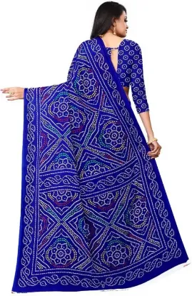 Picture of Floral Print Daily Wear Georgette Saree