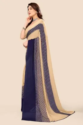 Picture of Floral Print Daily Wear Georgette Saree