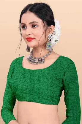 Picture of Polka Print Daily Wear Georgette Saree (Pink)