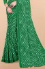 Picture of Polka Print Daily Wear Georgette Saree (Pink)