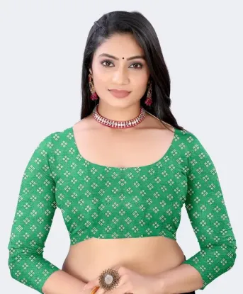 Picture of Solid/Plain Bollywood Georgette Saree (Mustard, Green)