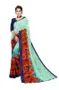 Picture of Printed Bollywood Georgette Saree (Green)