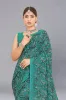 Picture of Printed Daily Wear Georgette Saree (Green)