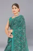 Picture of Printed Daily Wear Georgette Saree (Green)