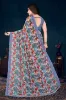 Picture of Printed Daily Wear Georgette Saree (Grey)