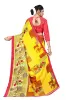 Picture of Printed Daily Wear Georgette Saree (Pink)