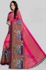 Picture of Printed, Floral Print Bollywood Georgette Saree (Pink)