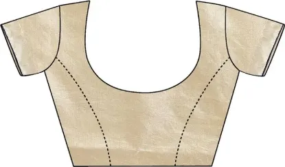 Picture of Checkered Chanderi Cotton Silk Saree (Light Green)