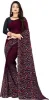Picture of Floral Print Daily Wear Georgette Saree (Magenta)