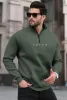 Picture of Men Full Sleeve Solid Sweatshirt