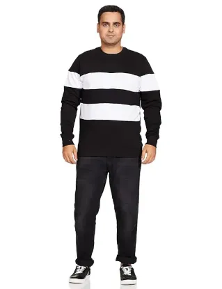 Picture of Cotton Blend Men Crew Neck Sweatshirt