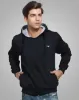 Picture of Men Full Sleeve Solid Hooded Sweatshirt