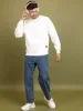 Picture of Men Full Sleeve Solid Sweatshirt