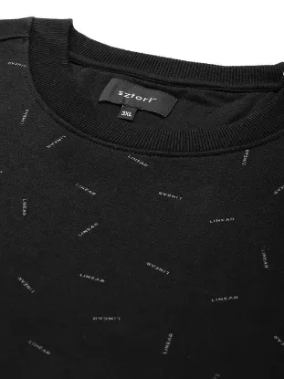 Picture of Plus Size Printed Pullover Sweatshirt For Men