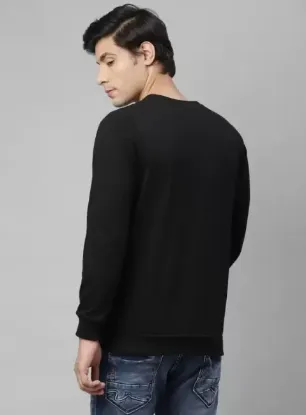 Picture of Men Full Sleeve Solid Sweatshirt