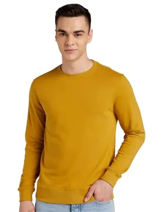 Picture of Men's Cotton Blend Round Neck Regular Sweatshirt