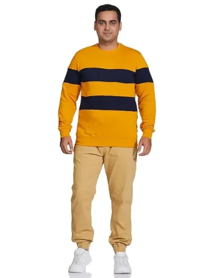 Picture of Cotton Blend Men Crew Neck Sweatshirt