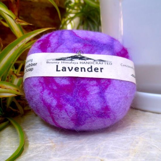 Picture of Bounty Himalayan Felted Lavender Soap