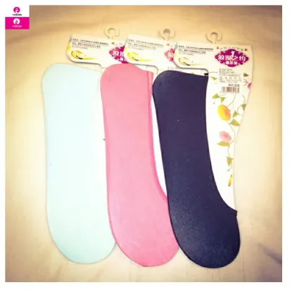 Picture of Pack Of 4 Grey/White/Blue/Black Casual Loafer Low Cut Soft Breathable Short Socks For Women