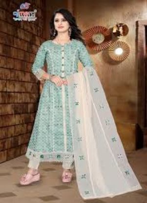 Picture of Anarkali kurthi set