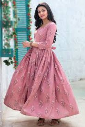 Picture of Anarkali kurthi set
