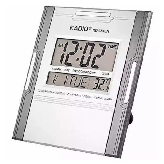 Picture of Kadio Wall + Table Disital Watch With Alarm