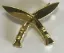 Picture of Cross Gorkhas Khukuri Badge Brooch