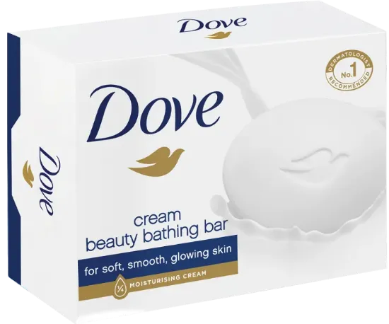 Picture of Dove Cream Beauty Bathing Bar - 100g (Pack of 3)
