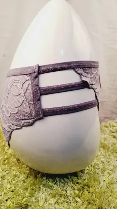 Picture of Triple Side String Lace Design Panty for Women, Cotton/Spandex, Freesize, Comfortable and Stylish, Multicolor