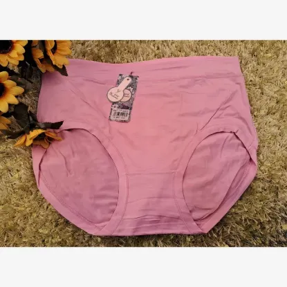 Picture of New Arrivals Plus Size/ Big Size High Waist Lycra Cotton Panty For Women