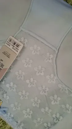 Picture of Combo of 5 Front Net Cotton Panty For Women