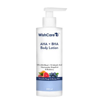 Picture of WishCare 10% AHA + 1% BHA Body Lotion 200ml