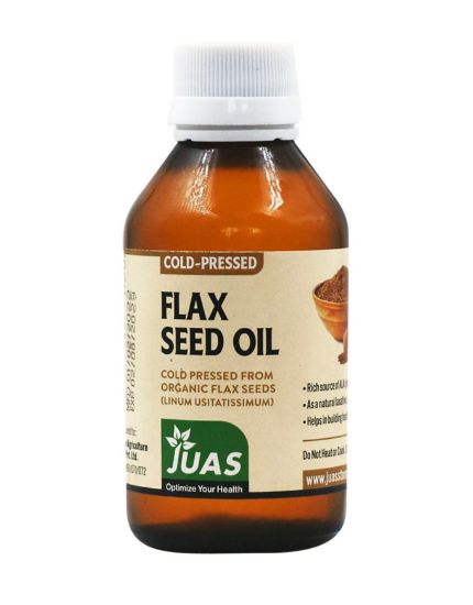 Picture of Juas Cold Pressed Flax Seed Oil 120ml