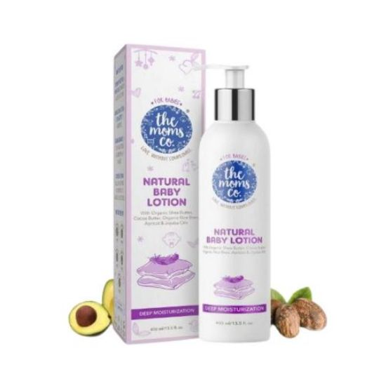 Picture of The Moms Co. Natural Baby Lotion With Mono Cartons 400ml